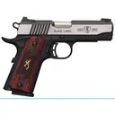 Browning Medallion Pro .380 ACP 1911 Pistol - 3.6" - Silver - 1x 8rd Mag - Browning