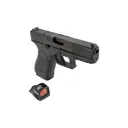 GLOCK 19 Gen 5 MOS Handgun with Holosun HS507C-X2 ACSS Red Dot Sight - Glock
