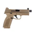 FN America 509 Tactical Optic Ready 9mm Pistol - 4.5" - FDE - 1x 17rd, 1x 24rd Mags - Fn America
