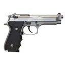 Beretta 92FS Brigadier 9mm Pistol - 4.9" - Silver - 2x 15rd Mags - Beretta