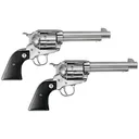 Ruger SASS Vaquero Revolver 45 Colt - 5 1/2" - High-Gloss Stainless Steel - Ruger