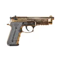 European American Armory Regard 9mm Pistol - 4.9" - Gold - 1x 18rd Mag - European American Armory