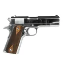 Tisas Desperado 9mm 1911 Pistol - 4.25" - Silver - 2x 9rd Mags - Tisas