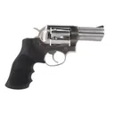 Ruger GP100 Standard .357 Magnum 6-Round Revolver - Stainless - Hogue - 3" - Ruger