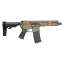 Diamondback Firearms DB-15 5.56 AR Pistol With SBA3 Arm Brace - FDE - 7" - Diamondback Firearms