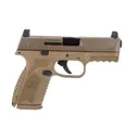 FN America 509 Optic Ready 9mm Pistol - 4.0" - FDE - 2x 15rd Mags - Fn America