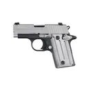 SIG Sauer P238 TSS .380 ACP Pistol - 2.7" - Silver - 1x 6rd Mag - Sig Sauer