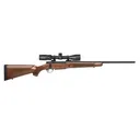 Mossberg Patriot  Bolt Action Rifle With Vortex Scope 22-250 - 22" - Matte Blue - Walnut Stock - Mossberg
