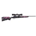 Savage Arms 110 Apex Hunter XP Bolt Action Rifle 7mm-08 - 20" Sporter Barrel - Blued - Synthetic Stock Muddy Girl Camo - Savage Arms