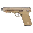 Smith & Wesson M&P Optic Ready 5.7x28mm Pistol - 5.0" - FDE - 2x 22rd Mags - Smith & Wesson