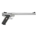 Ruger Mark IV Target .22 LR Rimfire Pistol - 10" - Silver - 2x 10rd Mags - Ruger