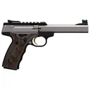 Browning Buck Mark Plus Optic Ready .22 LR Rimfire Pistol - 5.5" - Silver - 1x 10rd Mag - Browning