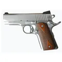 Rock Island Tactical .45 ACP 1911 Pistol - 3.6" - Silver - 1x 7rd Mag - Rock Island