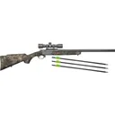 Traditions Crackshot XBR Rifle - 16.5"(.22LR) & 20"(.27CAL) - Blued - Camo Stock Veil Wideland Camo - Traditions Firearms