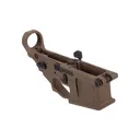 Radian Weapons A-DAC AR-15 Lower Receiver - Ambidextrous - Stripped Lower - Brown - Radian Weapons