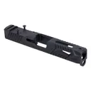 Norsso N19 Pirahna TP Stripped Slide fits GLOCK 19 G3 - RMR Cut - Black - Norsso