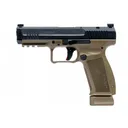 Canik SFT Optic Ready 9mm Pistol - 4.46" - FDE - 1x 18rd, 1x 20rd Mags - Canik