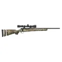 Mossberg Patriot Super Bantam Bolt Action Rifle With Scope 308 Win - 20" - Matte Blued - Synthetic Stock True Timber Strata Camo - Mossberg