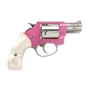 Charter Arms Chic Lady Revolver 38 Special - 2.0" - Pink Anodized Frame - Black Rubber Grips - Charter Arms