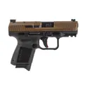 Canik TP9 Elite Optic Ready 9mm Pistol - 3.6" - Bronze - 1x 12rd, 1x 15rd Mags - Canik