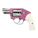 Charter Arms Chic Lady Double Action Only Revolver 38 Special - 2.0" - Pink Anodized Frame - Black Rubber Grips - Charter Arms