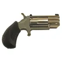 North American Arms Pug Revolver 22 Magnum - 1" Heavy Barrel - Stainless - Tritium Sights - North American Arms