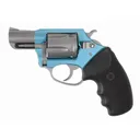 Charter Arms Santa Fe Undercover Lite Revolver 38 Special - 2.0" - Turquoise/Stainless - Black Rubber Grips - Charter Arms