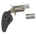 North American Arms Mini-Rev Holster / Grip Combo Revolver 22lr/22mag - 1 1/8" - Stainless - North American Arms