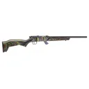 Savage Arms Mark II Minimalist Bolt Action Rifle 22 LR - 18" - Matte Blue - Laminate Green Stock - Savage Arms