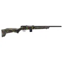 Savage Arms 93 Minimalist Bolt Action Rifle 22 Magnum - 18" - Matte Blue - Green Stock - Savage Arms