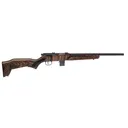 Savage Arms 93 Minimalist Bolt Action Rifle 17 HMR - 18" - Matte Blue - Brown Stock - Savage Arms