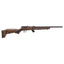 Savage Arms Mark II Minimalist Bolt Action Rifle 22 LR - 18" - Matte Blue - Brown Laminate Stock - Savage Arms