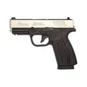 Bersa BP9 9mm Pistol - 3.3" - Silver - 2x 8rd Mags - Bersa