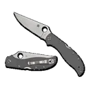 Spyderco Stretch 2XL G-10 CPM Cru-Wear Folding Knife - Gray - Spyderco