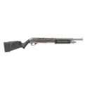 Rock Island All Generation 12 Gauge Pump Action Shotgun - Nickel - 18.5" - Rock Island