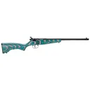 Savage Arms Rascal Minimalist Single Shot Rifle 22 LR - 16.125" - Teal/Gray Stock - Savage Arms