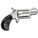 North American Arms Mini Revolver 22 Magnum - 1 1/8" - Stainless - Pearl Grips - North American Arms