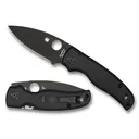 Spyderco Shaman G-10 Folding Knife - Black/Black - Spyderco