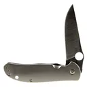 Spyderco Gayle Bradley Advocate 3.49" Folding Knife - Plain Edge - Titanium - Spyderco