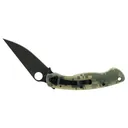 Spyderco Military 4" - Black DLC Clip Point - G10 Camo - Spyderco