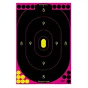 Birchwood Casey Shoot-N-C 12x18 Pink Silhouette Target - 100 Pack - Birchwood Casey