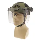 Paulson Manufacturing DK7-H .150-RC Rail Mount Non-Ballistic Face Shield - Paulson Manufacturing
