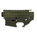 Geissele Automatics Super Duty Stripped AR-15 Receiver Set - OD Green - BLEM - Geissele Automatics