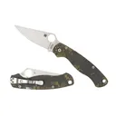 Spyderco Para Military 2 3.44" - Drop Point Black - G10 Camo - Spyderco