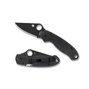 Spyderco Para 3 G-10 Folding Knife - Black/Black - Spyderco