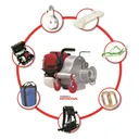 Portable Winch Co. PCW3000-HK 1550-lb. Gas-powered Portable Winch Hunting Kit - Portable Winch