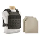 Premier Classic Plate Carrier Vest with (2) Level IIIA 10x12 inch Soft Armor Panels - Premier Body Armor