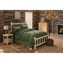 CASTLECREEK Cedar Log Bed Full - Castlecreek