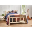 CASTLECREEK North American Cedar Log Bed Twin - Castlecreek