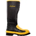 Men's LaCrosse(R) 16" Meta-Pac(TM) Work Boots with Alloy Toe / Metatarsal Guard Black - Lacrosse